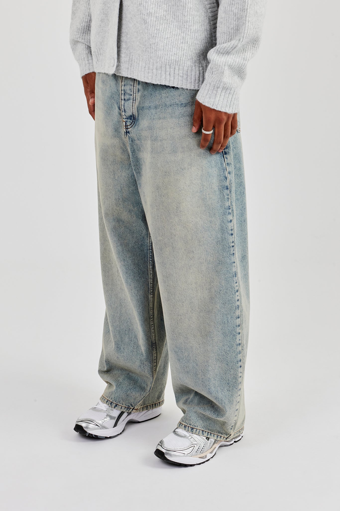Super Baggy Jeans - Antique Wash