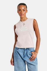 Amour Tank Top - Dusty Pink
