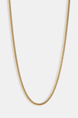 Miami Cuban Kette - 3,5mm - Gold