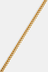 Miami Cuban Bracelet - 3.5mm - Gold
