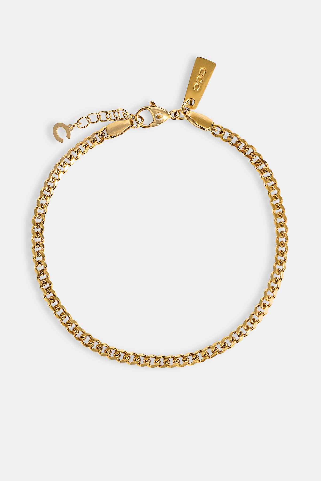 Miami Cuban Armband – 3,5 mm – Gold