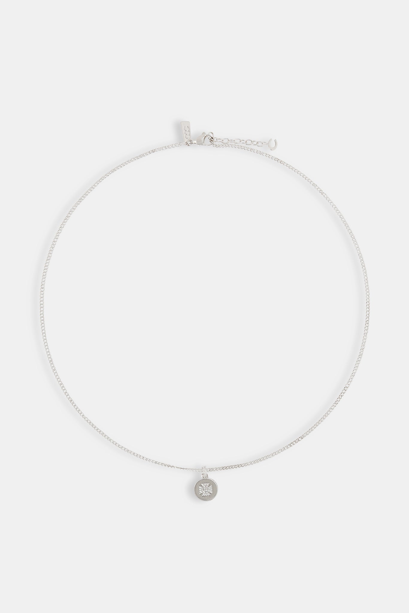 Halskette mit Mikro-Eismotiv – 12 mm