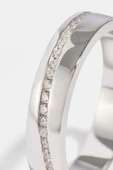 Polished & Iced Mix Ring - 5mm