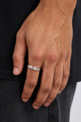 Polished & Iced Mix Ring - 5mm