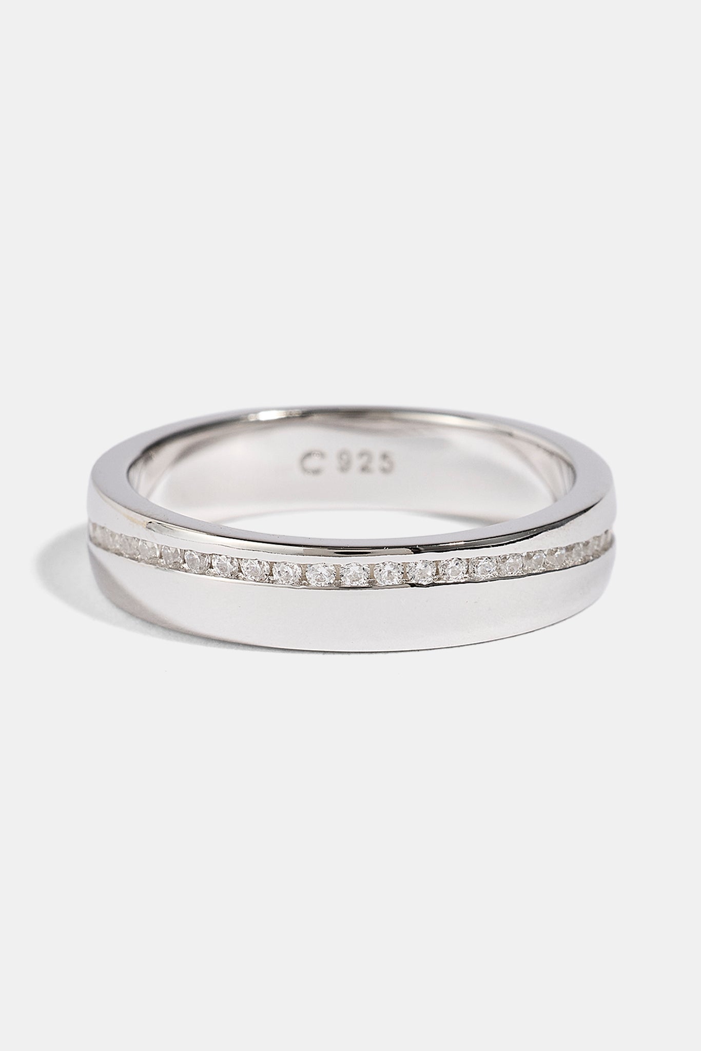 Polished & Iced Mix Ring - 5mm