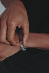 10mm Clustered Tennis Bracelet