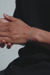Micro Tennis Bracelet - 2.5mm - White