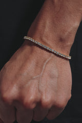 3 mm Tennisarmband – Gold