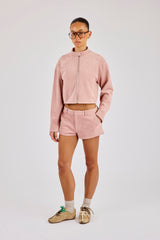 Suede Micro Short - Dusty Pink