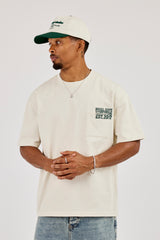 Fazenda Suprema Pocket Print T-Shirt - Off White