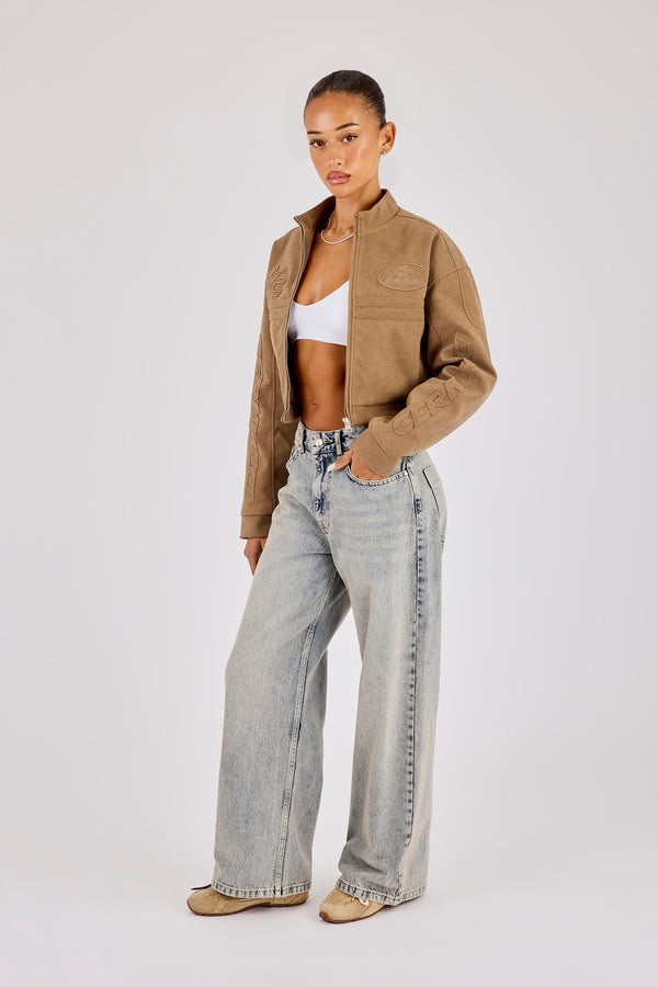 Low Rise Baggy Jean - Antique Wash