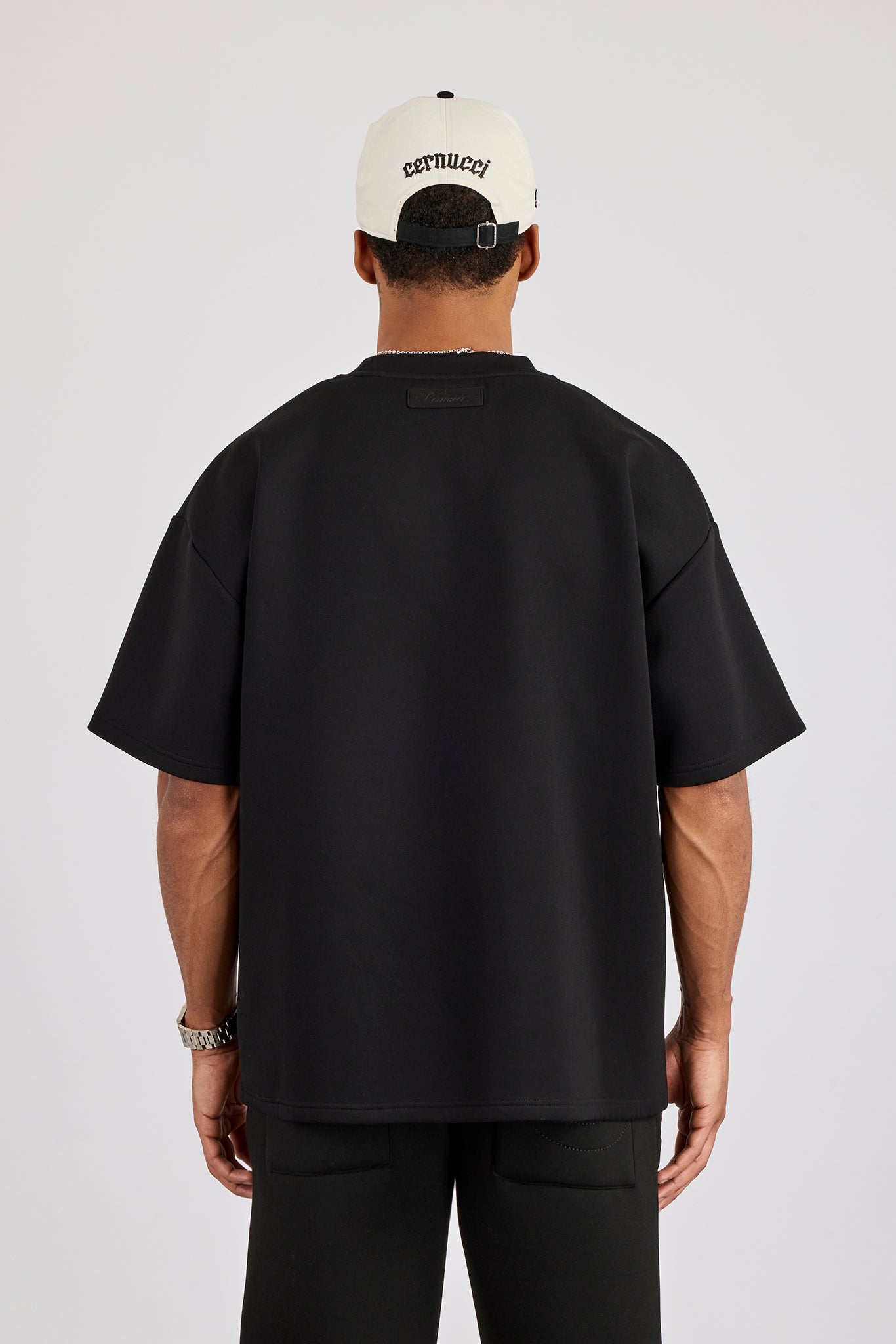 Scuba Oversized T-Shirt - Schwarz