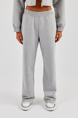 Scuba Wide Leg Jogger - Grey