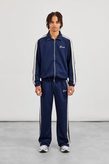 Taping Track Jacket & Relaxed Track Pant - Navy Blue