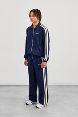 Taping Track Jacket & Relaxed Track Pant - Navy Blue