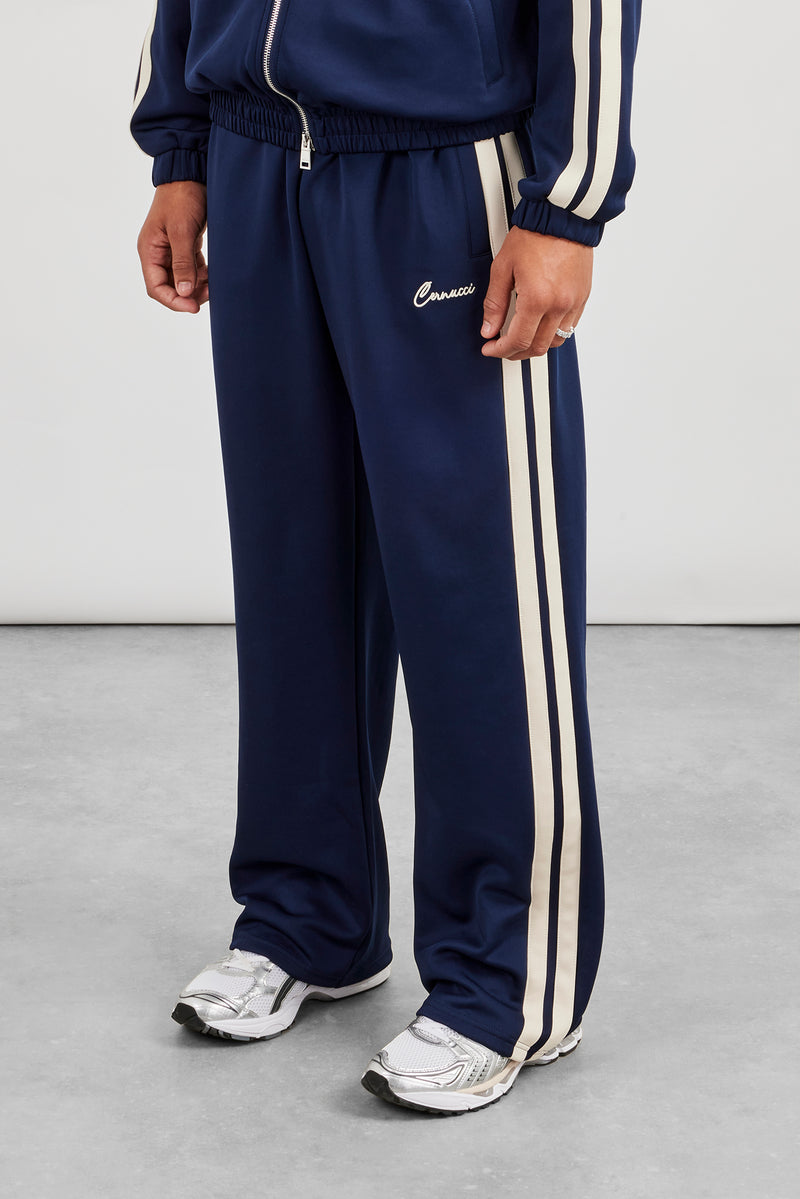 Relaxed Taping Track Pant - Marineblau