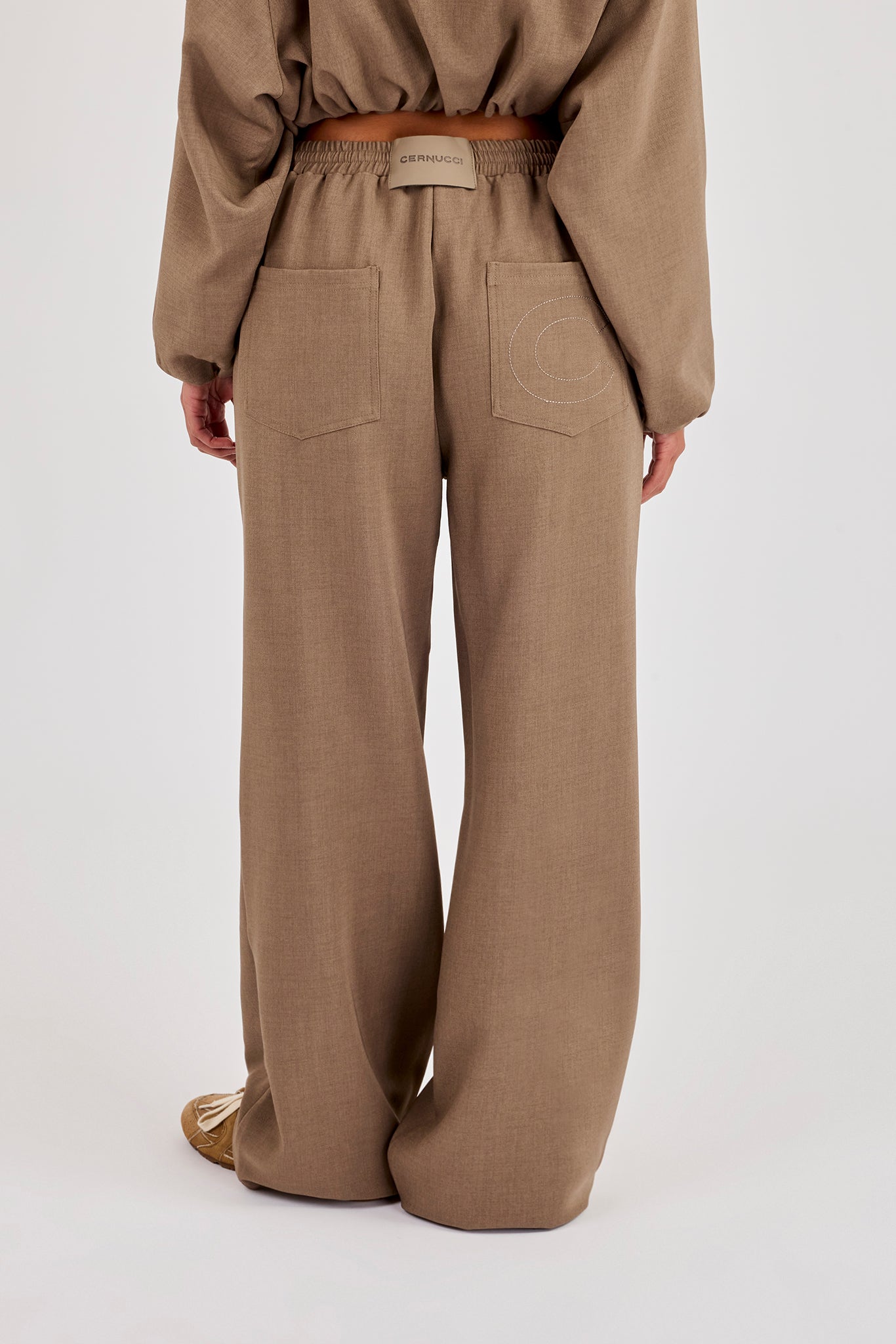 Twill Trouser - Taupe