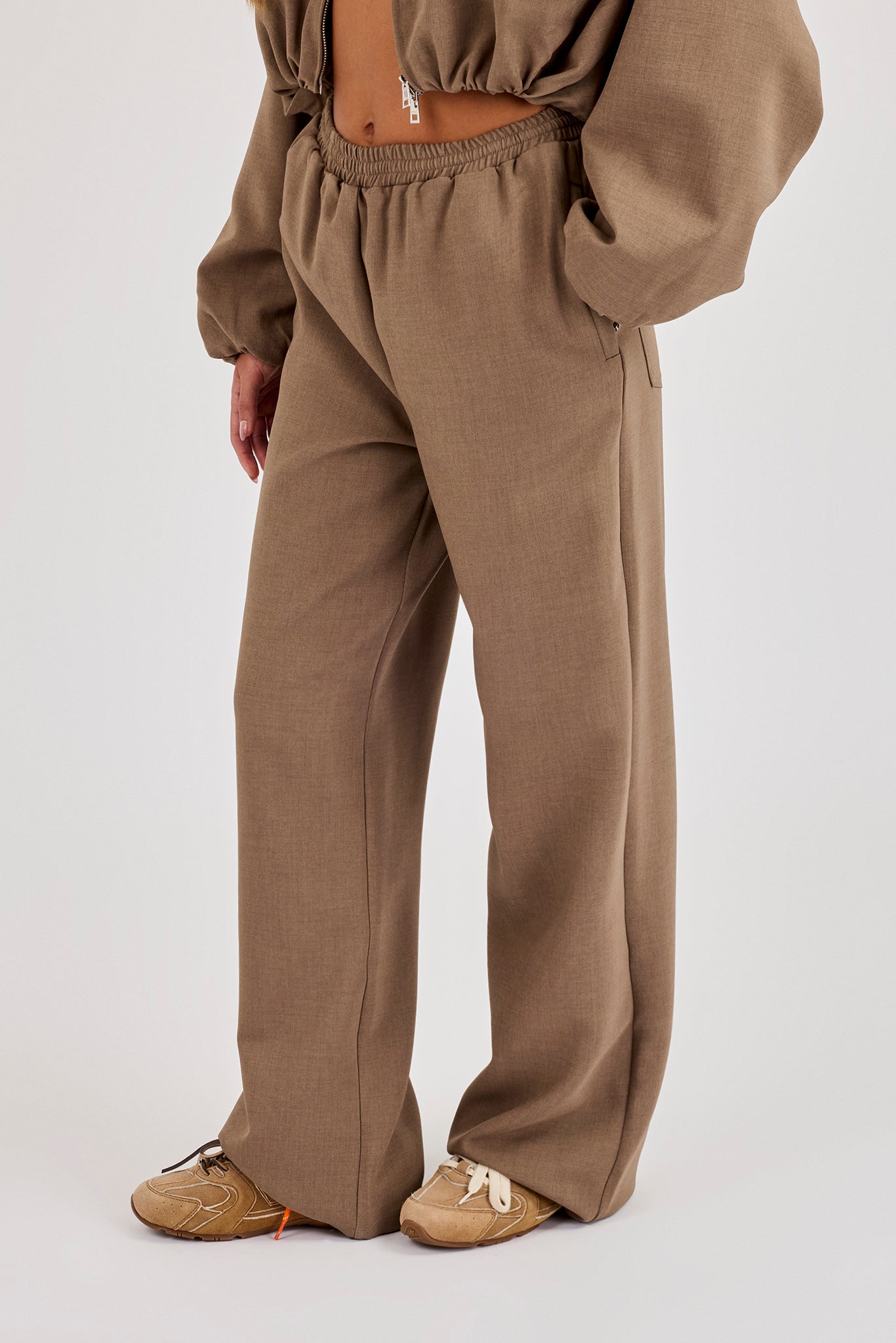 Twill Trouser - Taupe