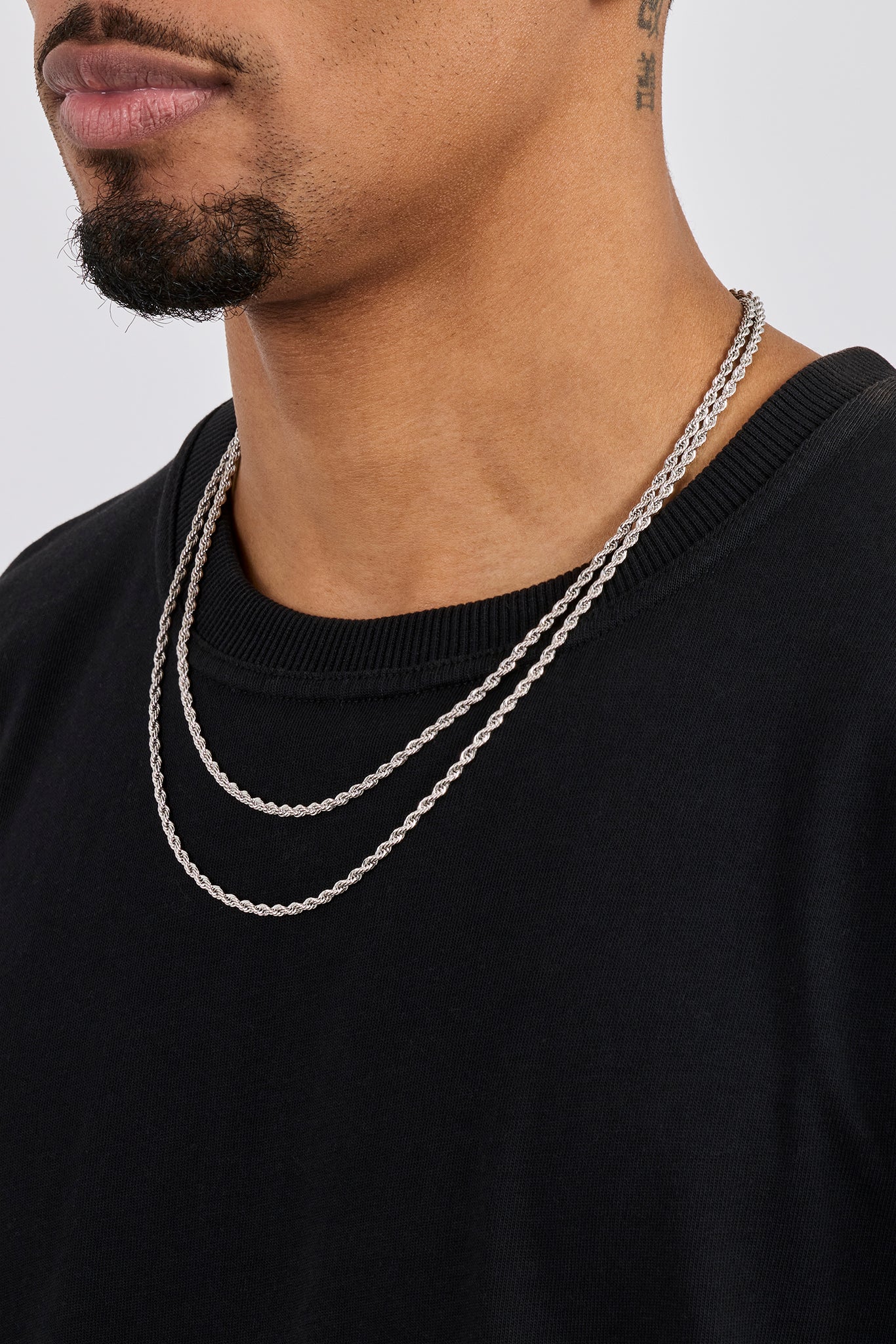 Double Rope Chain - 6mm - White