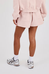 Embroidered Short - Dusty Pink