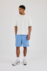 Boxy Fit T-Shirt With Micro Branding - Off White