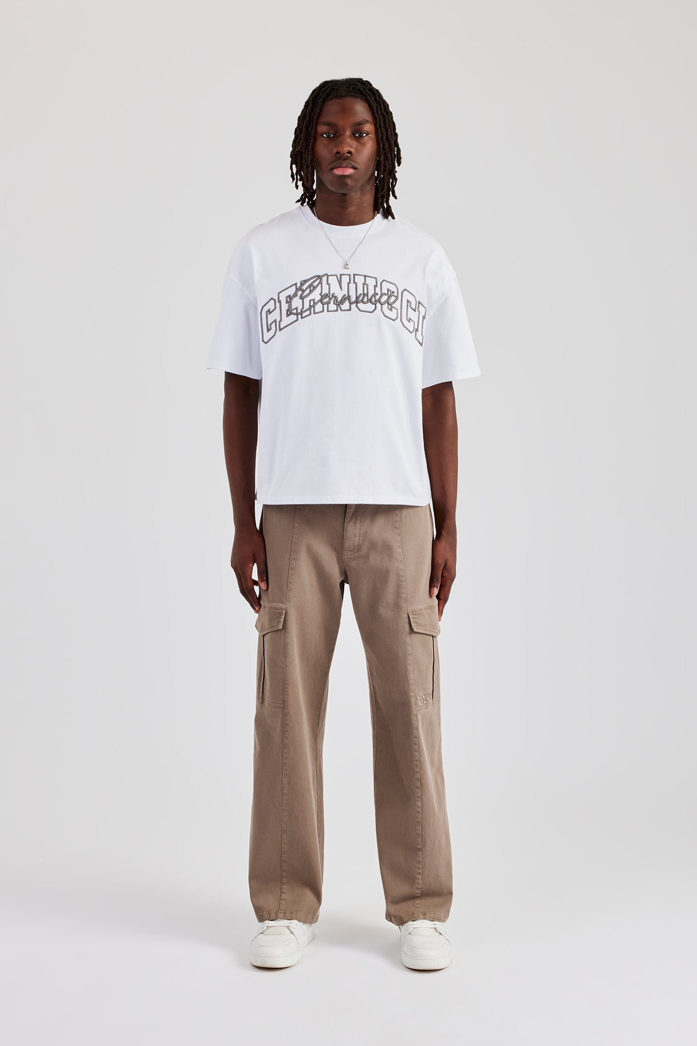 Boxy Layered Logo T-Shirt