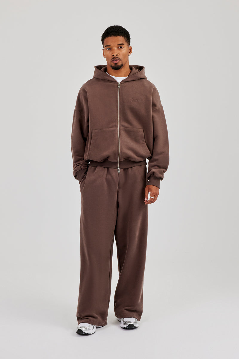 Baggy Fit Jogger - Coffee