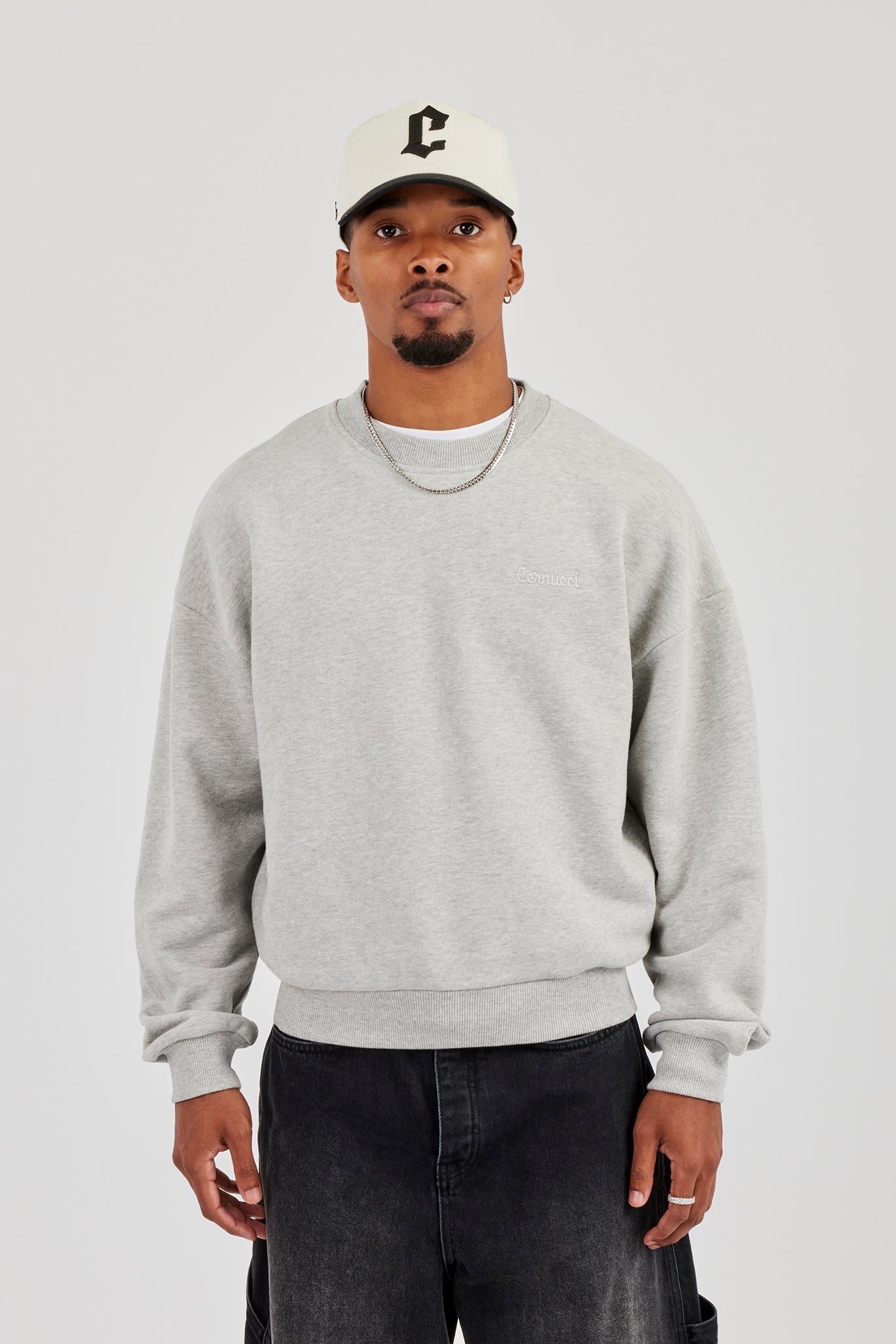 Sweater - Grey Marl