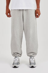 Cuffed Jogger - Grey Marl
