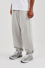 Cuffed Jogger - Grey Marl
