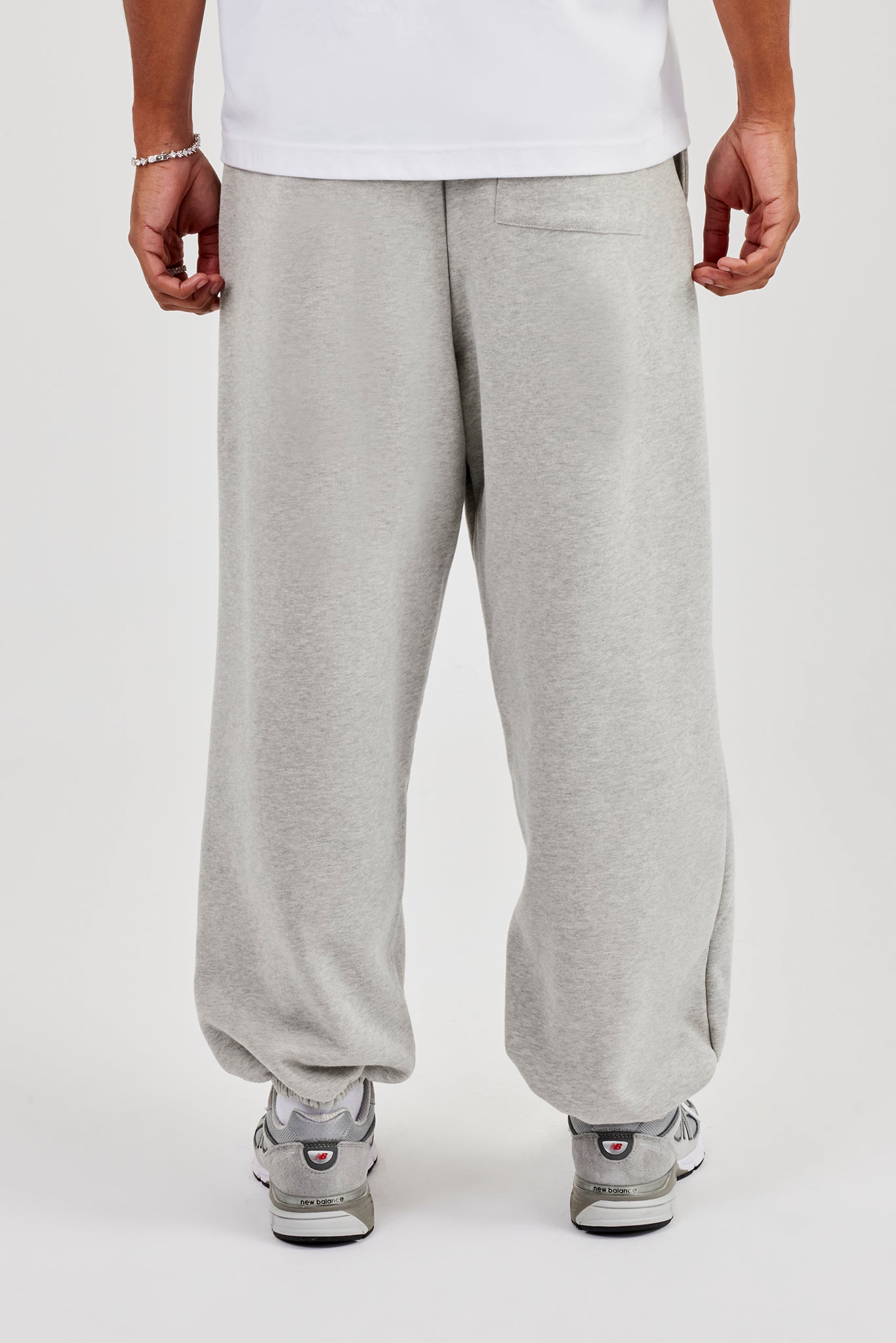 Cuffed Jogger - Grey Marl