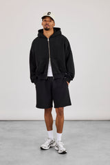 Relaxed Jersey Short - Black