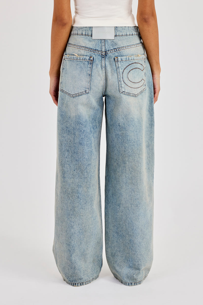 Baggy Fit Jeans - Antique Wash