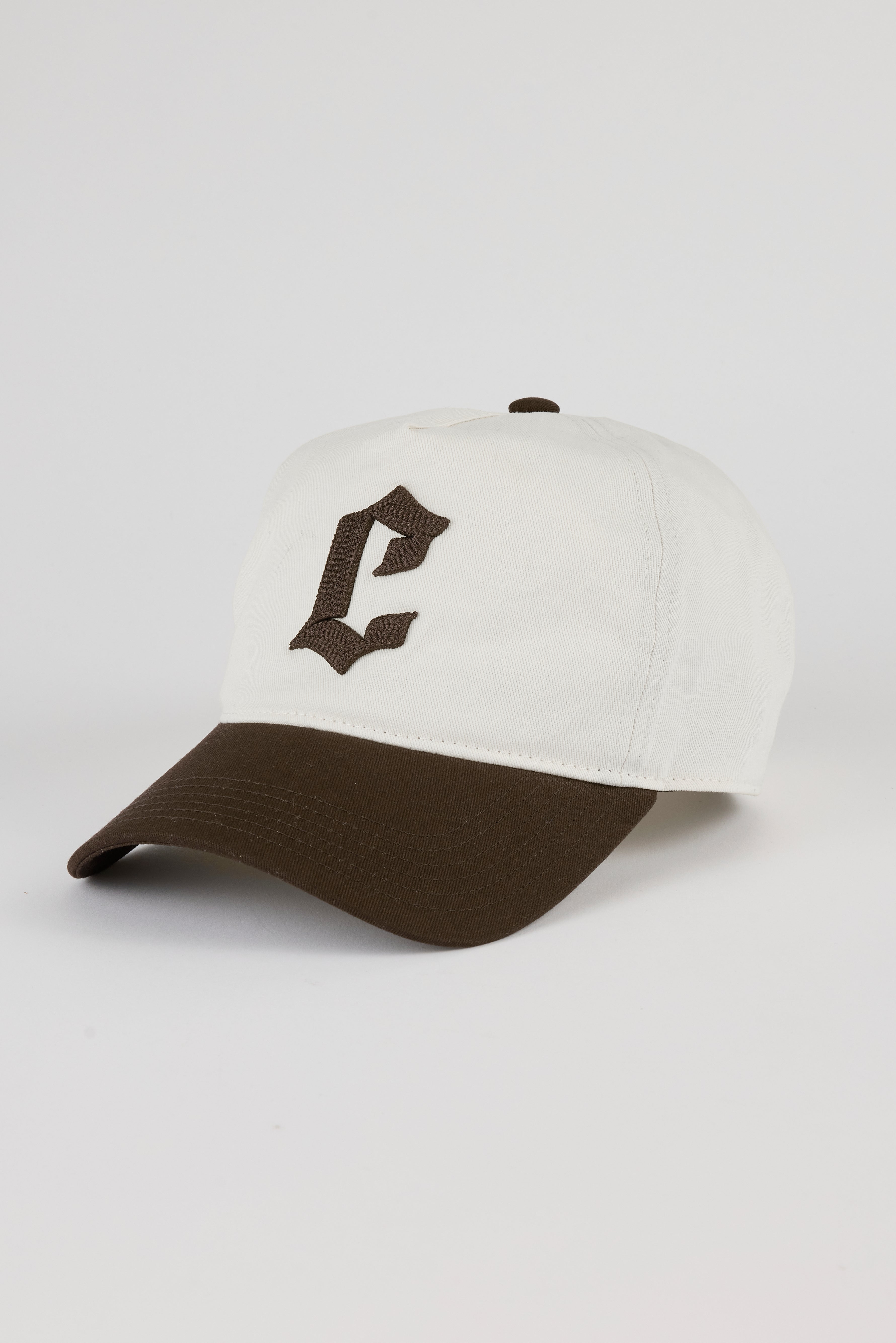C' Logo Cap - Brown