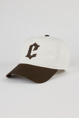 C' Logo Cap - Brown