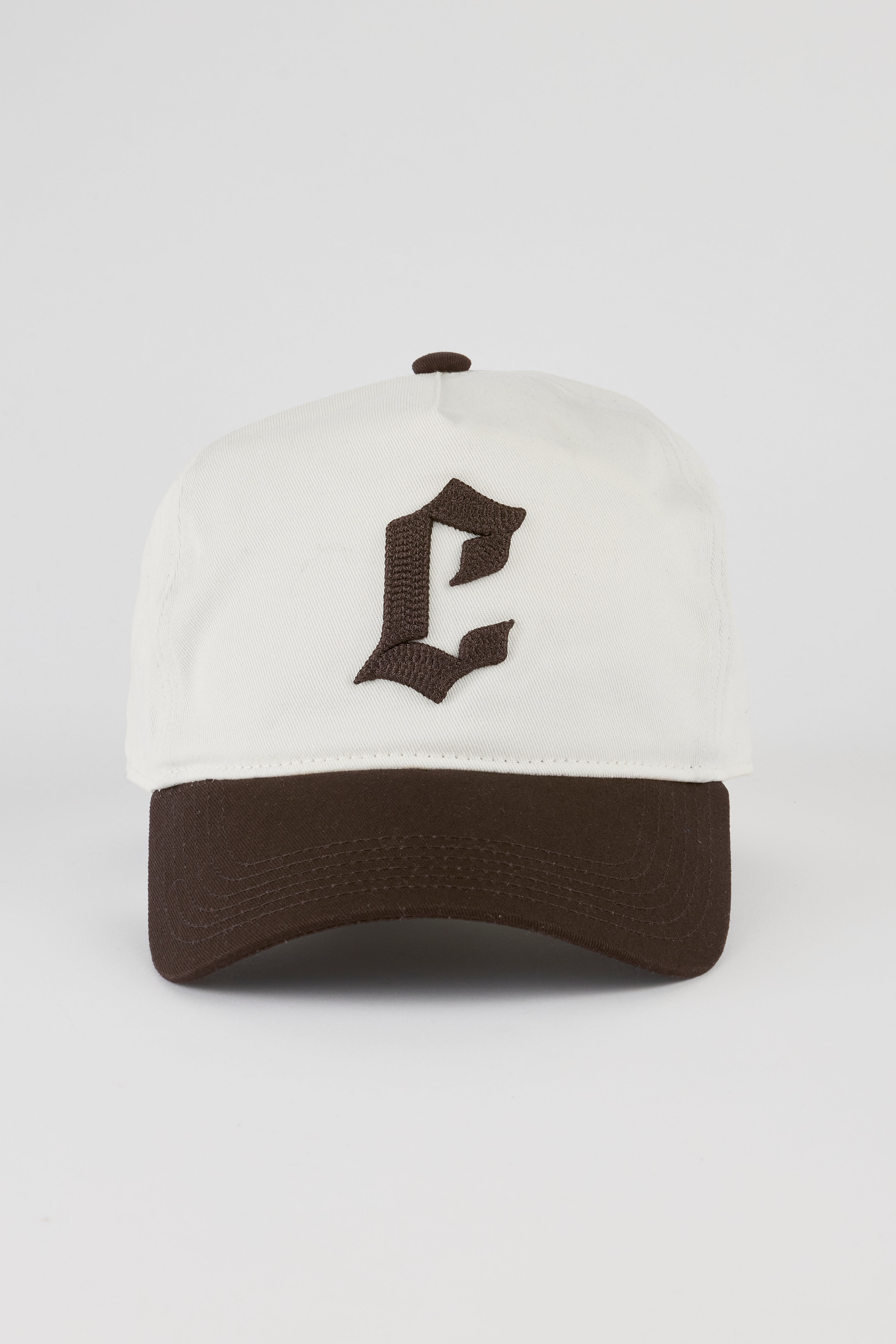 C' Logo Cap - Brown
