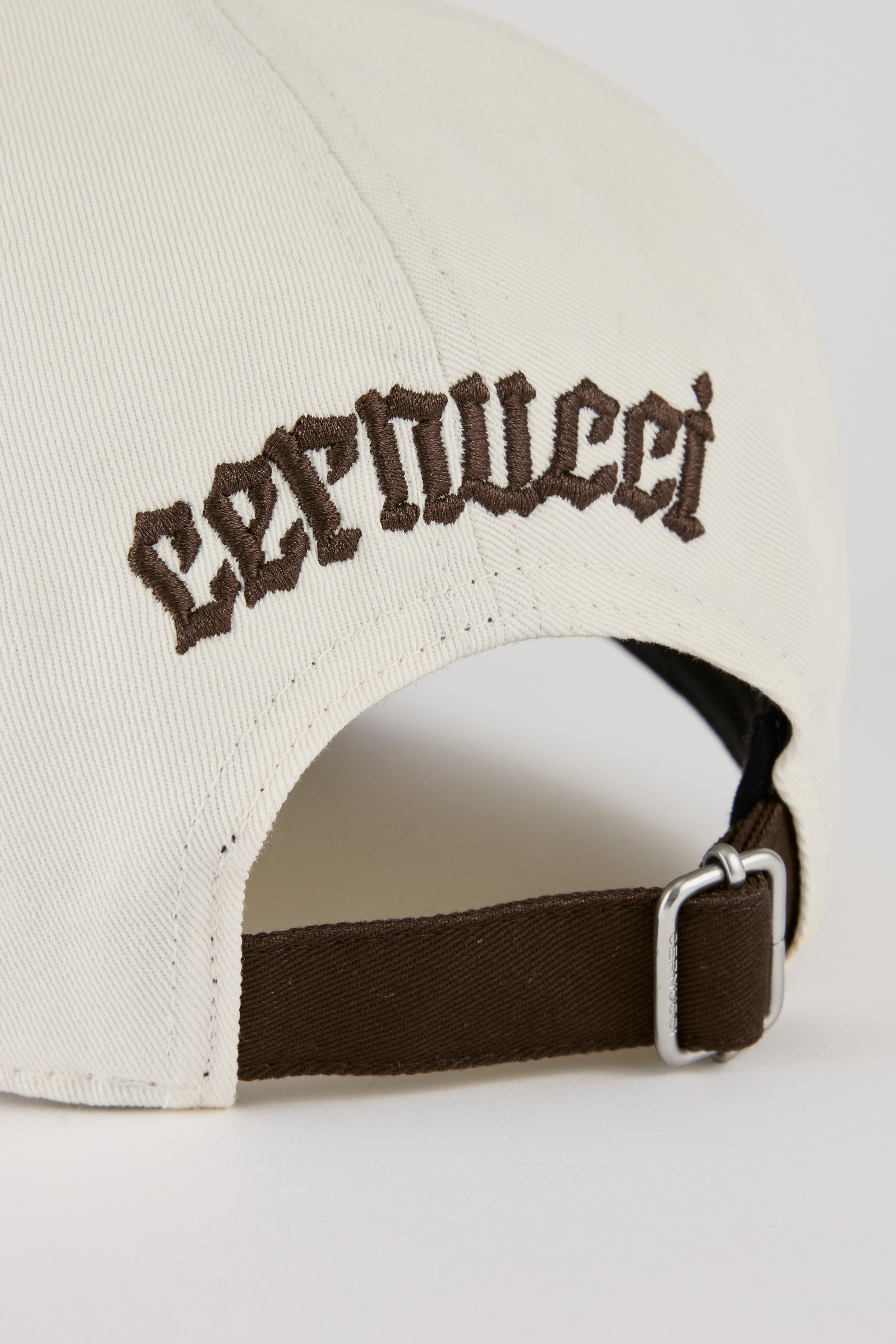 C' Logo Cap - Brown