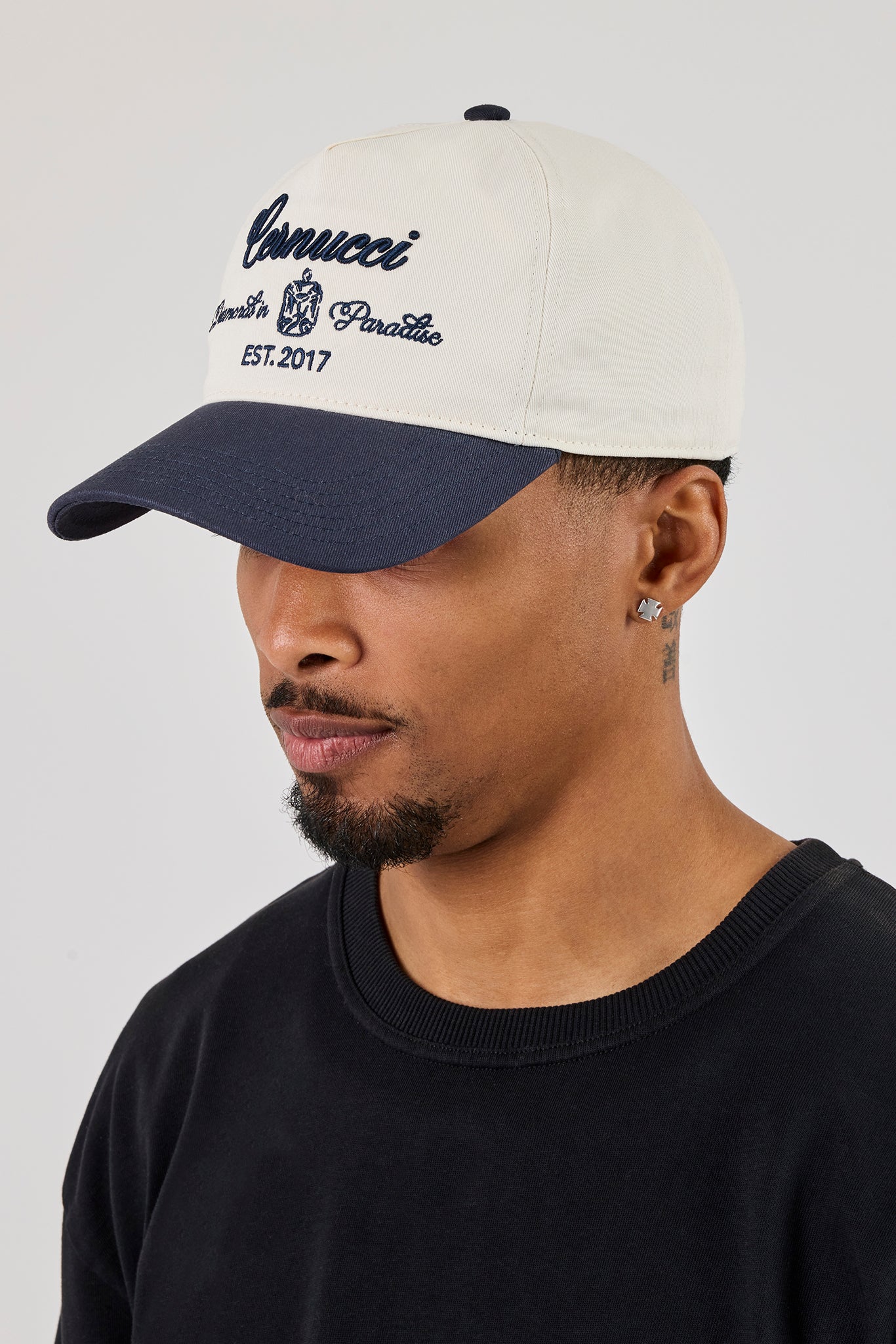 Cernucci Diamonds Cap - Navy