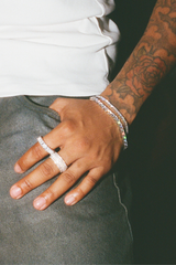Tennis Bracelet - 3mm - White