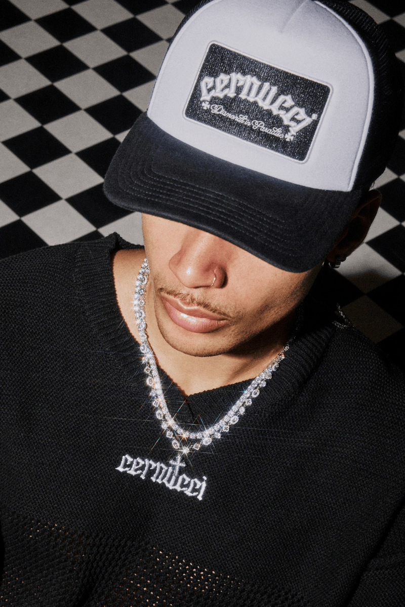 5mm Tennis Chain White Gold | Iced Out Tennis Necklace | CERNUCCI