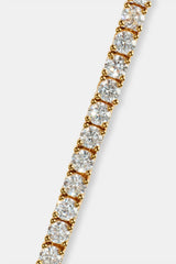 3mm Tennis Bracelet - Gold