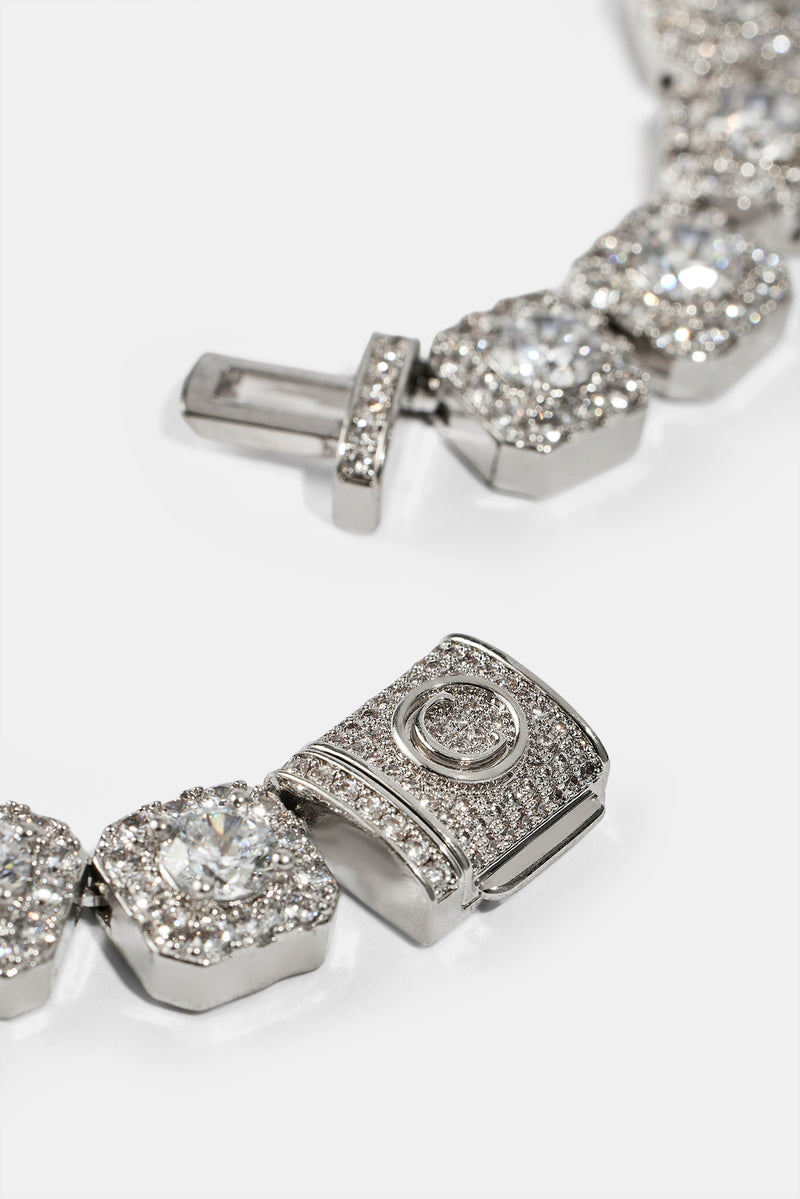 12mm Clustered Tennis Chain