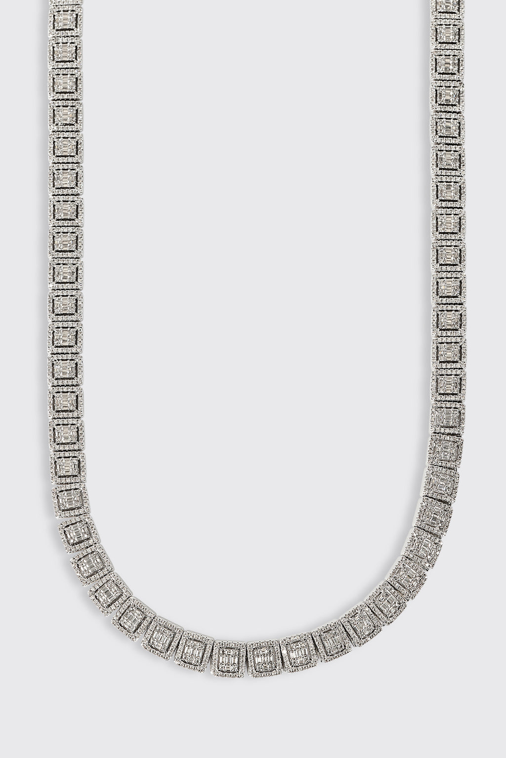 12mm Clustered Tennis Chain
