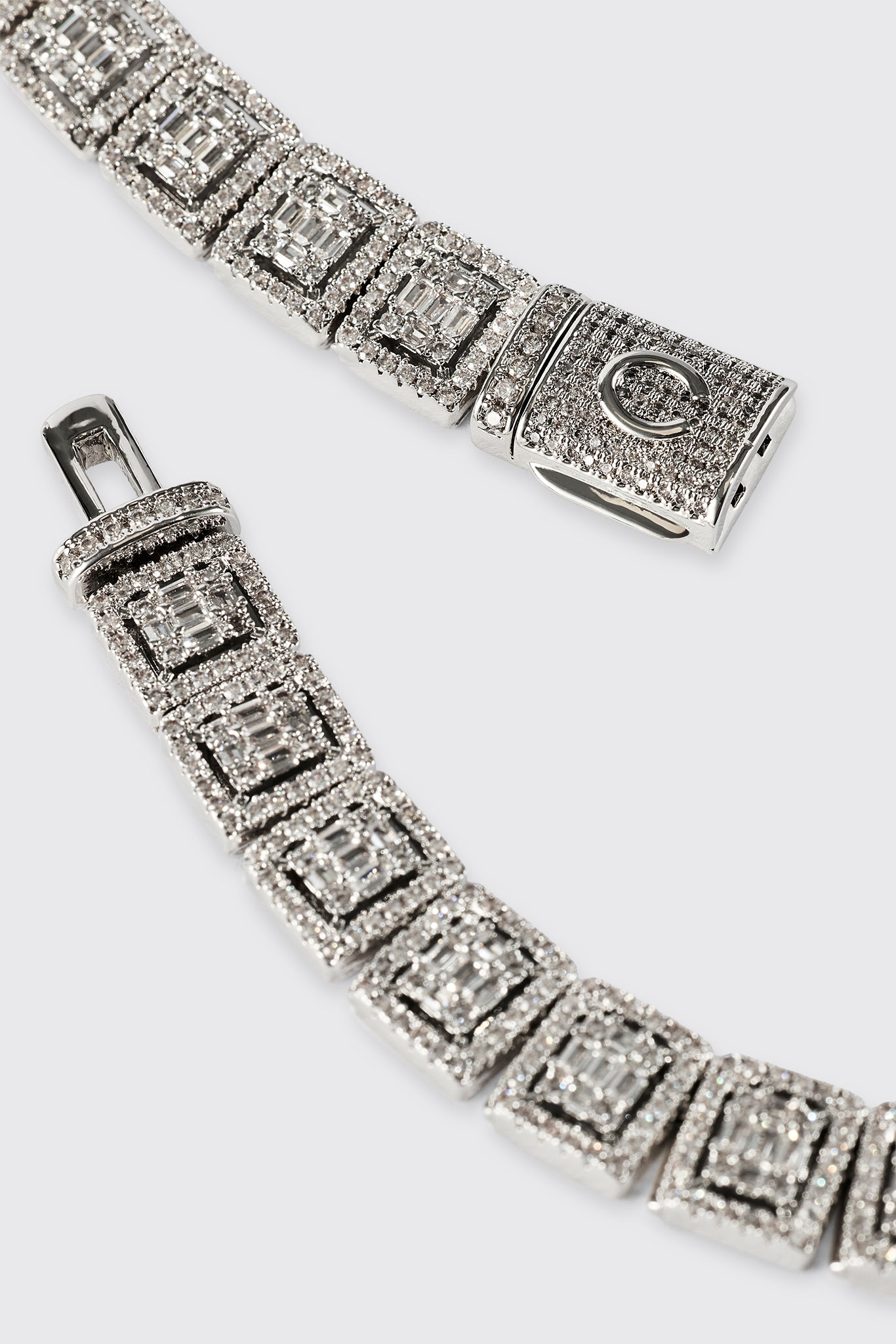 12mm Clustered Tennis Chain