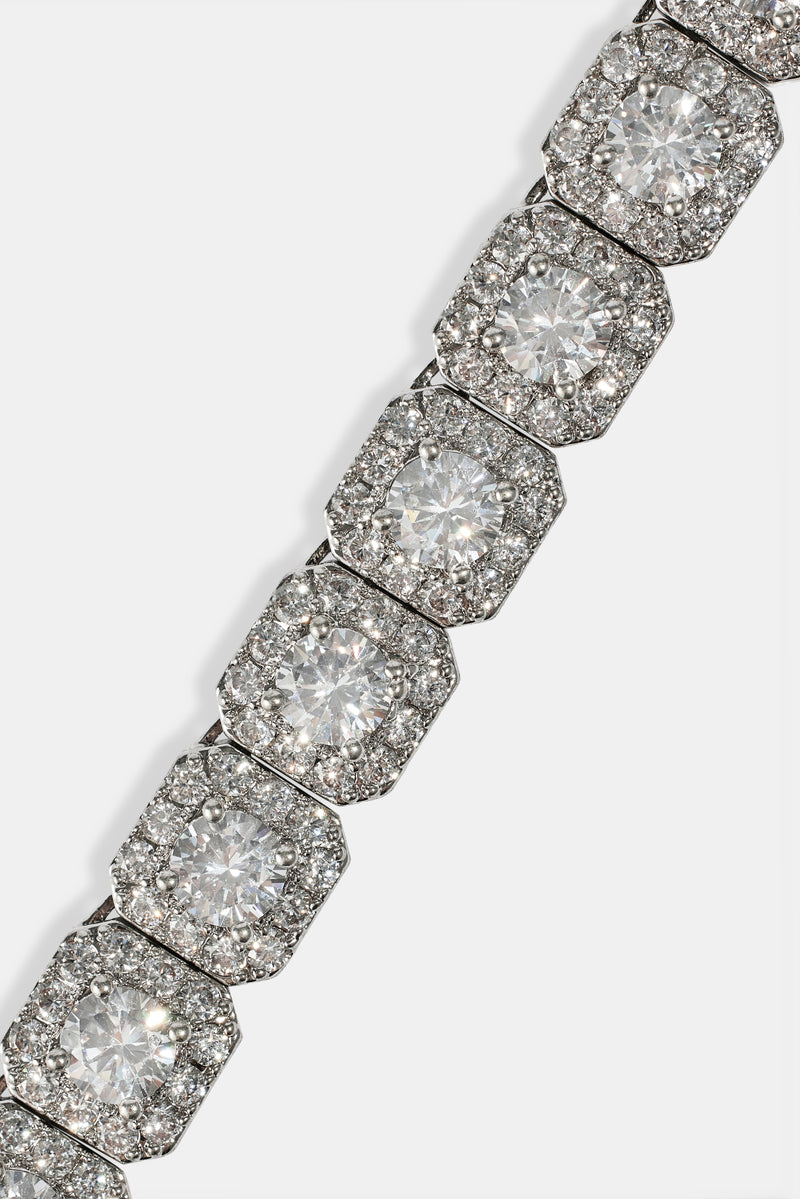 12mm Clustered Tennis Chain