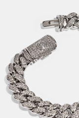 12 mm Iced Cuban Link Armband