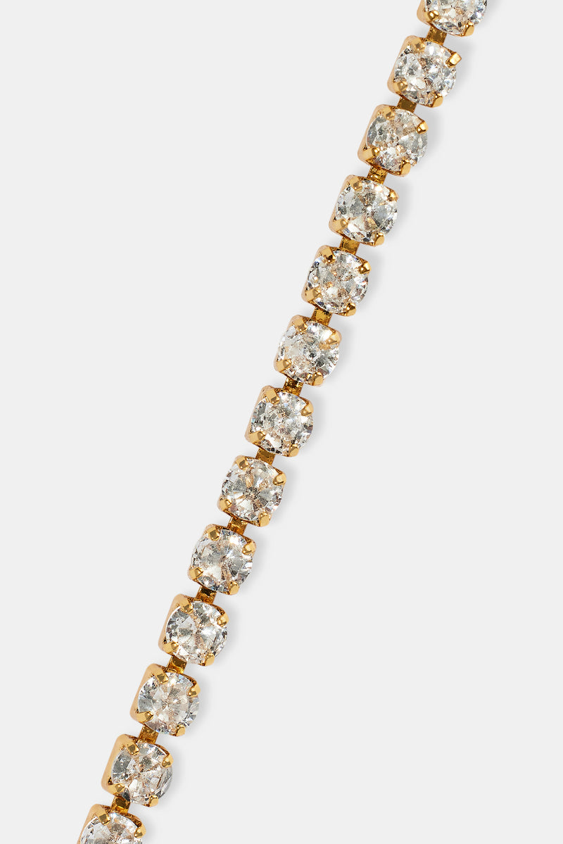 Micro Tennis Bracelet Gold – Cernucci