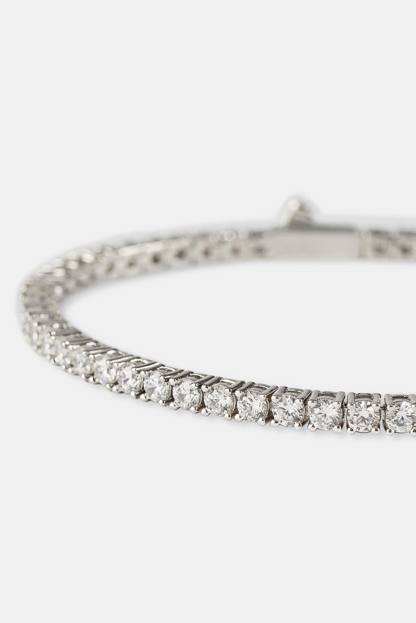 Tennis Bracelet - 3mm - White