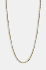 3 mm Tenniskette – Gold