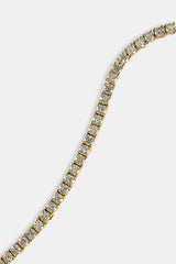 3 mm Tenniskette – Gold